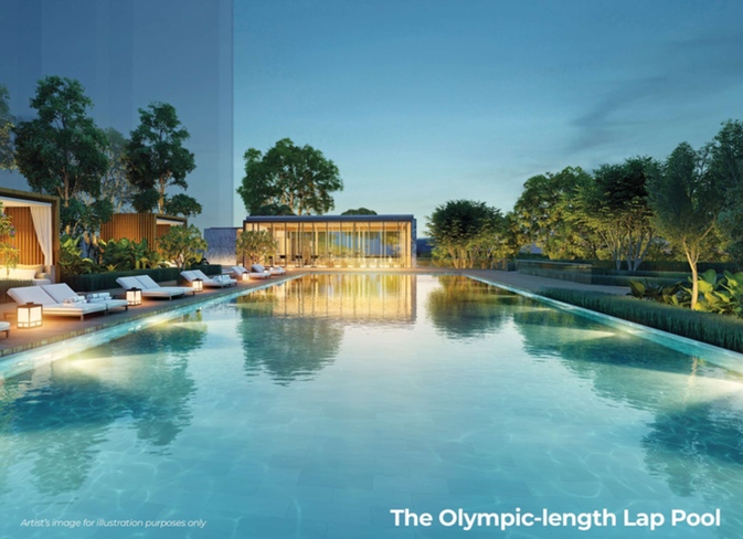The Olympic-length Lap Pool